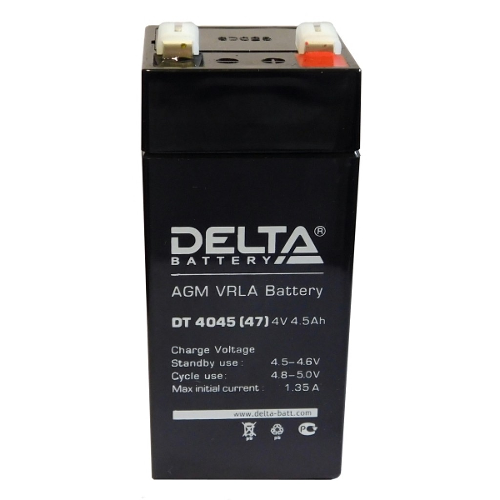 DT 4045 (47) аккумулятор 4.5Ач 4В Delta