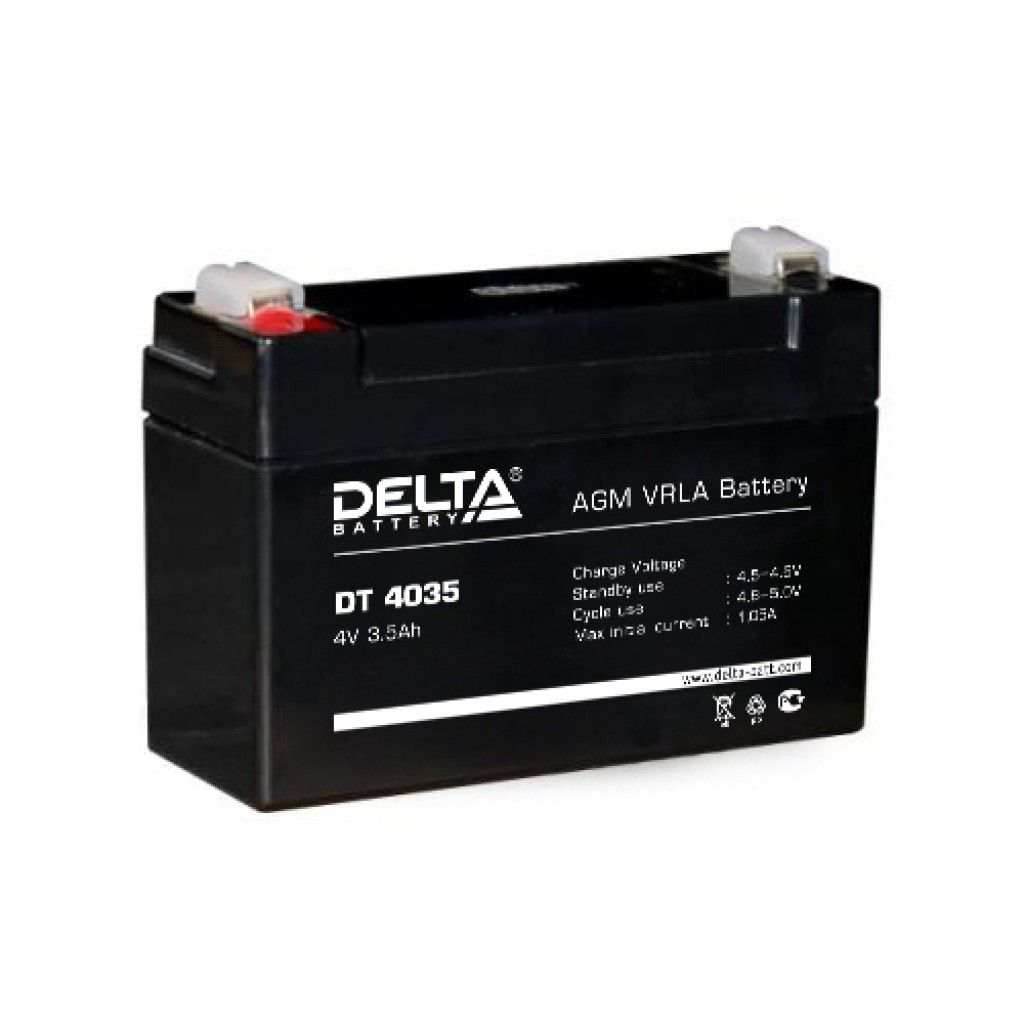 DT 4035 аккумулятор 3.5Ач 4В Delta