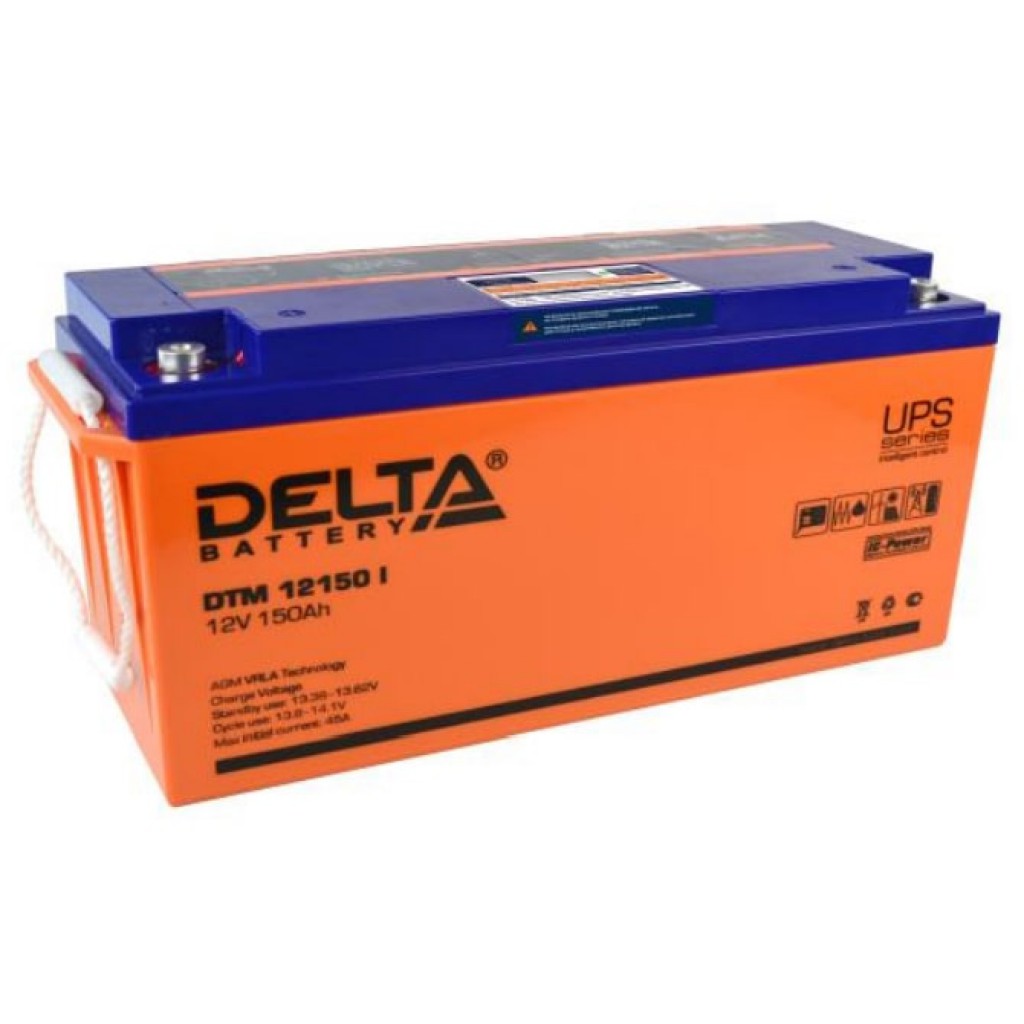DTM 12150 I аккумулятор 150Ач 12В Delta