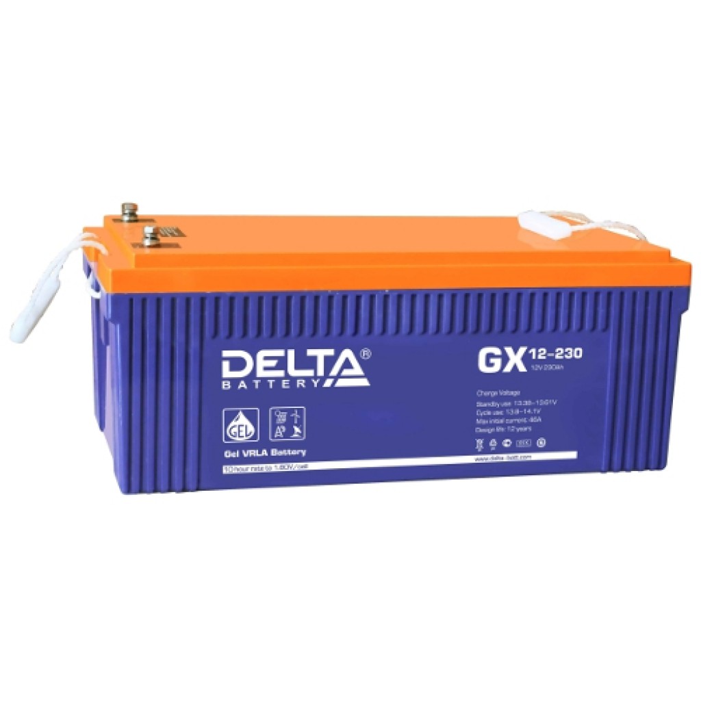 GX 12-230 аккумулятор 230Ач 12В Delta