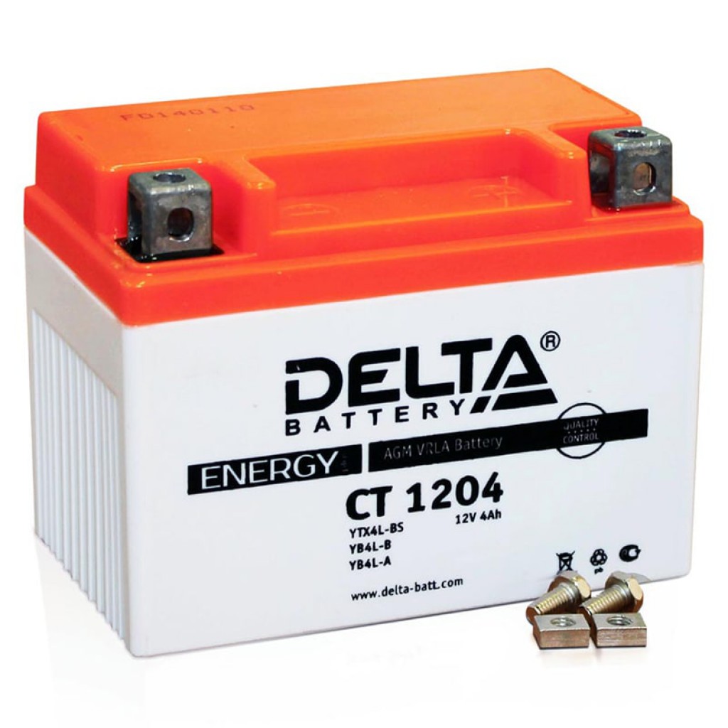 CT 1204 аккумулятор 4Ач 12В Delta