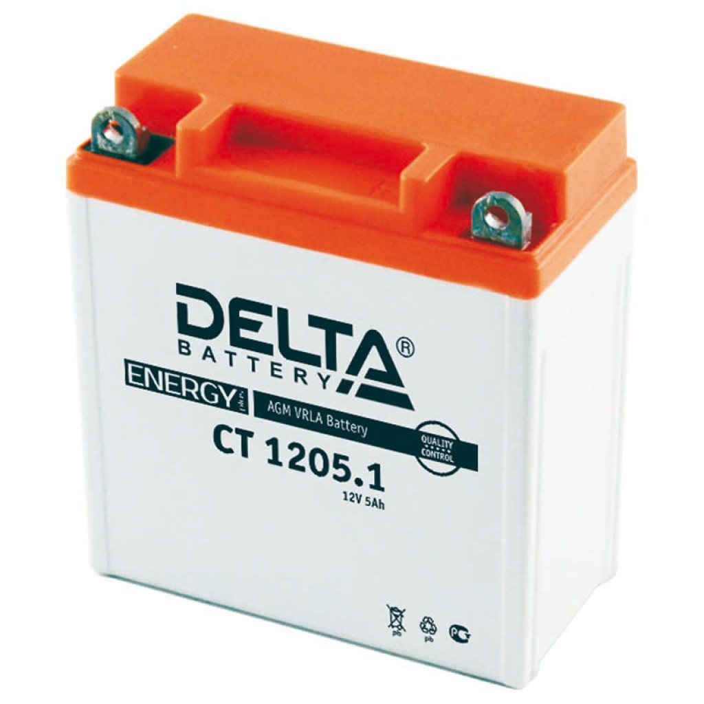 CT 1205.1 аккумулятор 5Ач 12В Delta