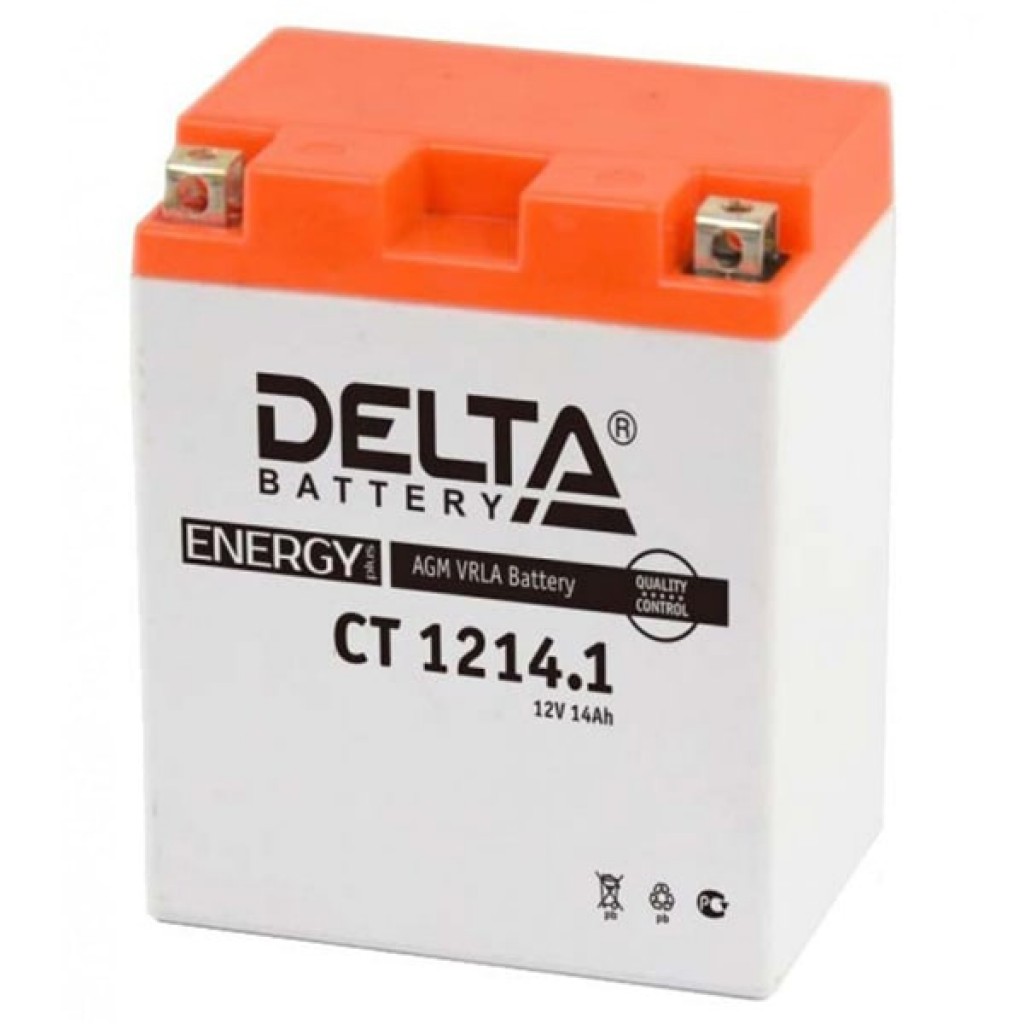 CT 1214.1 аккумулятор 14Ач 12В Delta