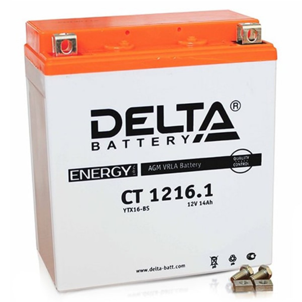 CT 1216.1 аккумулятор 14Ач 12В Delta