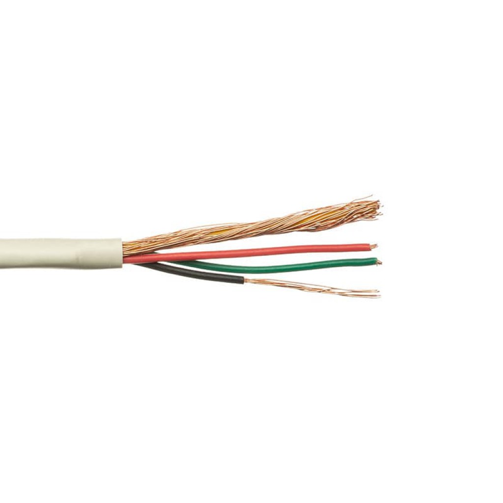 ШВЭВ 4х0,22 (3х0,22+1Эх0,22) кабель комбинированный Eletec (200 м)