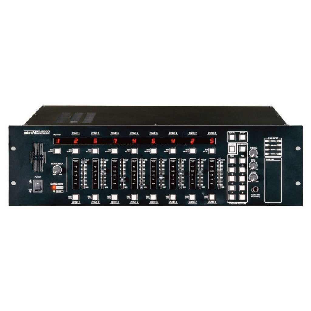 PX-8000D аудиоконтроллер Inter-M