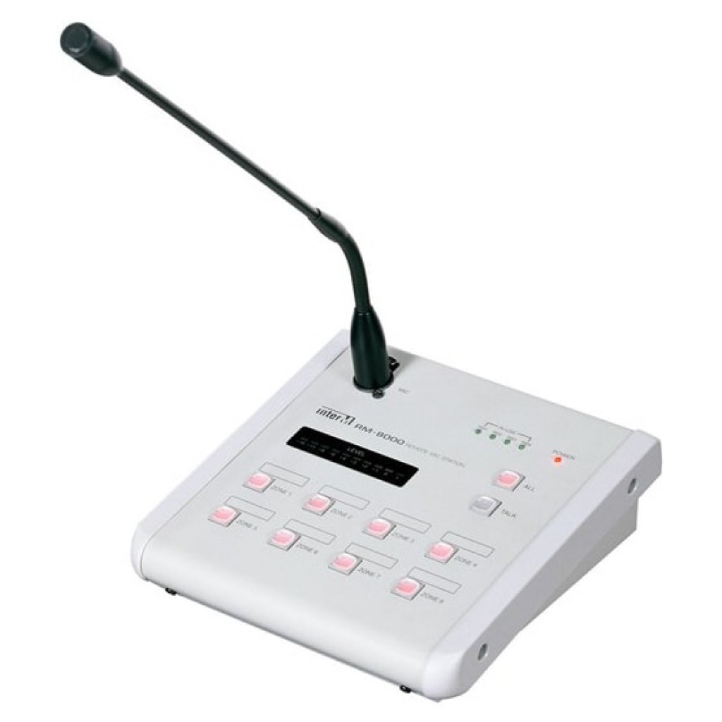 RM-8000 микрофонная панель Inter-M